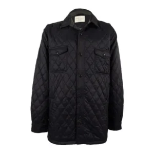 Weatherproof Vintage Men's Big and Tall Shirt Jacket (XXLT, Black)