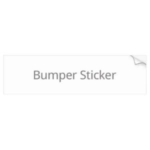 Car Bumper Sticker - I Love Abortion