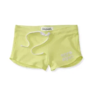 Aeropostale Womens Dolphin Shorty Athletic Sweat Shorts