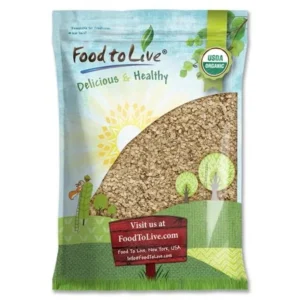Organic Rolled Oats by Food to Live (Old-Fashioned, 100% Whole Grain, Non-GMO, Bulk, Product of the USA) â€” 20 Pounds