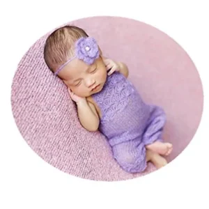 Fashion Cute Newborn Biy Photography Props Girls Outfits Headdress Rompers Costume