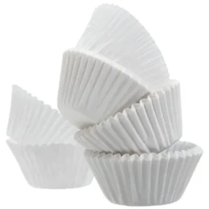 A World of Deals Best Quality Small Size White Cupcake Paper - Baking Cup - 4 Packs SMALL Cup Liners 500 Pcs