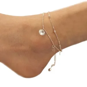 Fashion Rose Anklet Hot Sales Bracelet Sandal Barefoot Beach Foot Jewelry