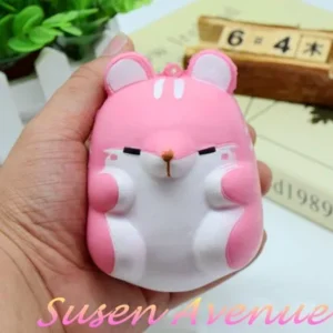 Fun Hamster Squishy Decor Slow Rising Kid Toy Squeeze Relieve Anxiet Gift