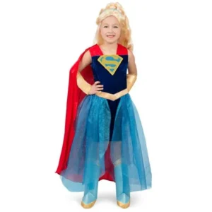 Dc Super Hero Girls Supergirl Formal Halloween Costume Dress
