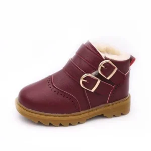 DZT1968 Children Fashion Boys Girls Martin Sneaker Boots Lace Up Kids Baby Casual Shoes
