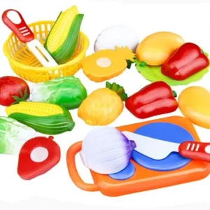 12PC Cutting Fruit Vegetable Pretend Play Children Kid Educational Toy