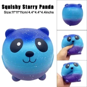 Starry Cute 11cm Panda Baby Cream Scented Squishy Slow Rising Squeeze Kids Toy