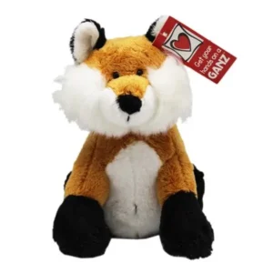 Sitting Fox Small Size Kids Animal Plush Toy - By Ganz (7in)