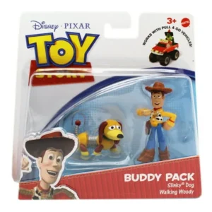 Disney Pixar's Toy Story Buddy Pack Slinky and Woody Toy Figures