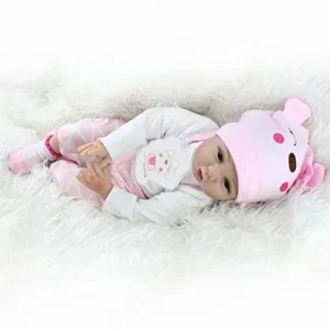 Reborn Baby Doll Toys Gift For Girls Lifelike Newborn Doll Best 55CM 6PCS/SET Kids