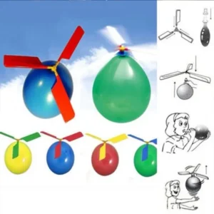 Best Gift Funny Balloon Helicopter Flying Outdoor Playing Educational Kids Children Toys