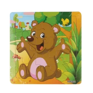 Wooden Bear Jigsaw Toys For Kids Education And Learning Puzzles Toys