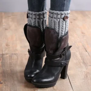 Hot Sale Fashion 1 Pair Knitted Leg Warmers Socks Boot Cover