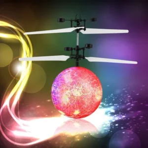 Red Auto Start Induction Led Flashing Crystal Ball Streamline Body Work Design Rc Helicopter Ball Funny Toy Gift For Kids Hot Sale