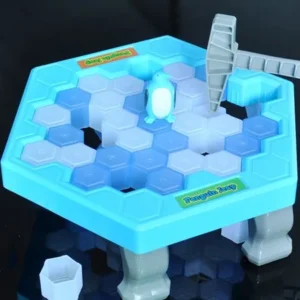HOT Save Penguin Ice Kids Puzzle Game Break Hammer Trap Party Toy