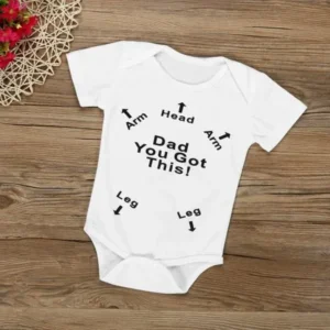 Newborn Infant Baby Letter Print Rompers Jumpsuit Outfits Clothes