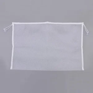 Storagepackage 45*35Cm Useful Durable Baby Kids Children Bath Toys Pouch Storage Containers Net Mesh Bag Strong Sucker White