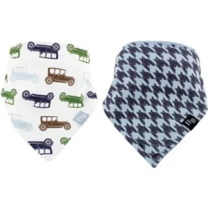 Hudson Baby Bandana Bib, 2-Pack