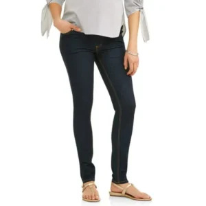 Maternity Oh! Mamma Skinny Jeans with Demi Panel (Available in Multiple Colors)