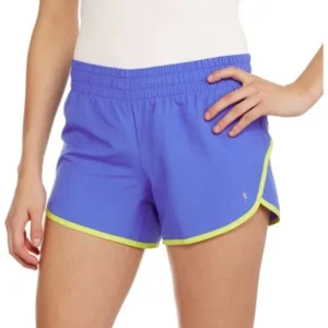 Women's Active Dolphin Woven Running Shorts with Built-In Liner