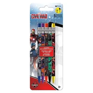 Colored Mechanical Pencils - Captain America 3 - 5Pcs New Toys Gifts iw2518