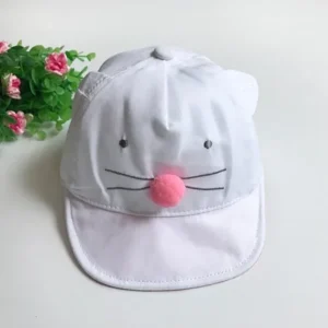 Cute Baby Cartoon Cat Hat Kids Baseball Cap Infant Boy Girl Soft Caps Sun Hat