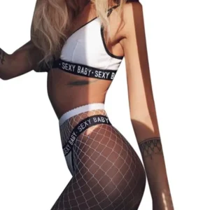 Women Girls Sexy Push Up Lingerie Bandage Sports Underwear Set Bra+Pants