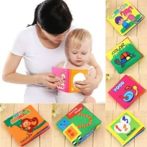 Kids Baby Soft Cloth Book, Estink Educational Intelligence Development Cloth Cognize Book for Kids Baby(Number)