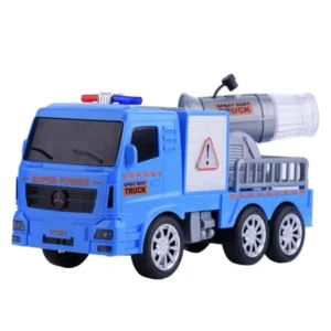 ABS Blue Mini Sensor Truck Spray Water Car Model Toy Early Learning Funny And Cool Toys For Kids Gift