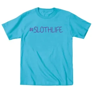 "#Slothlife Funny Hashtag Trend Sloth Kids Novelty-Toddler T-Shirt"