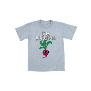 I'm Rad-ish Funny Radish Sunglasses Food Kids Cool Humor Novelty-Youth T-Shirt