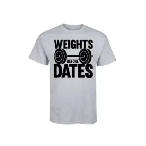 Weights Before Dates - Mens Short Sleeve Tee