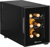 Magic Chef - 6-Bottle Wine Cellar - Black