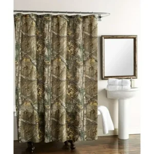 Realtree Camouflaged Shower Curtain