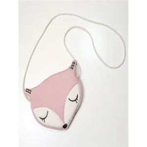 Baby Fox Fashion Backpacks Cute Storage Bag Single Shoulder Bag Pink