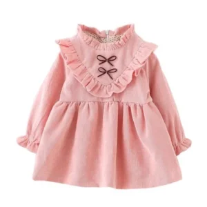 Hot Sale Fashion Baby Girls Clothing Autumn Long Sleeves Princess Dress Toddlers Infant Kids Children Girls Outfits Clothes