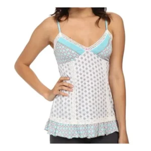 P.J. Salvage NEW White Women's Size Medium M Sleepshirt Sleepwear SALE