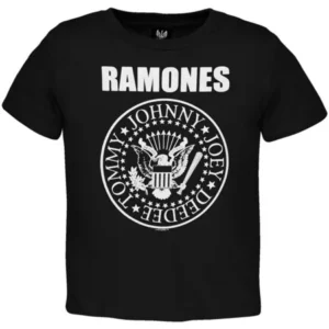 Ramones Boys' Seal Toddler Tee Childrens T-shirt Black