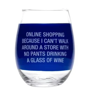 About Face Designs Wine Glass- Online Shopping