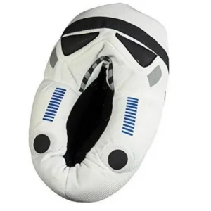 Star Wars Storm Trooper Boys Plush Slippers Large