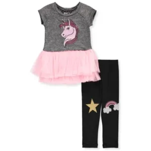 RMLA Little Girls' Toddler 2-Piece Outfit (Sizes 2T - 4T)