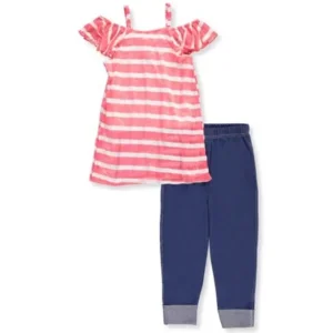 Girls Luv Pink Big Girls' 2-Piece Outfit (Sizes 7 - 16)
