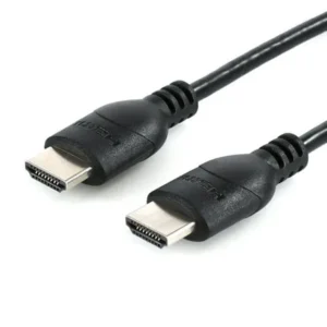 onn. High Speed HDMI Cable With Ethernet, 10.2Gbps Transfer Rate,1080p Resolution, 6 Feet, Black