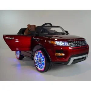 Luxury SUV Sport Edition 12v Kids Ride on Car Leather Seat, LED Wheels, RC