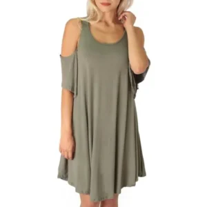 Lyss Loo Sun Kissed Shoulder Tunic Dress