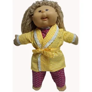Pajamas And Bathrobe That Fits Cabbage Patch Kid Dolls And Baby Dolls