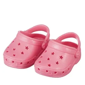 Modoll Fashion Doll Clothing for 18 Inch Dolls, Includes Pair of Pink Doll Sandals or Doll Slippers, Perfect fit for American Girl Dolls, Great Idea for Birthdays, Holidays and Gifts