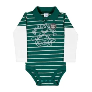 Baby Boy Bodysuit Long Sleeve Newborn Infant Polo Jumper Pulla Bulla 3-12 Months