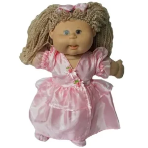 Doll Clothes Pretty Pink Party Dress Fits Cabbage Patch Kid And Baby Dolls